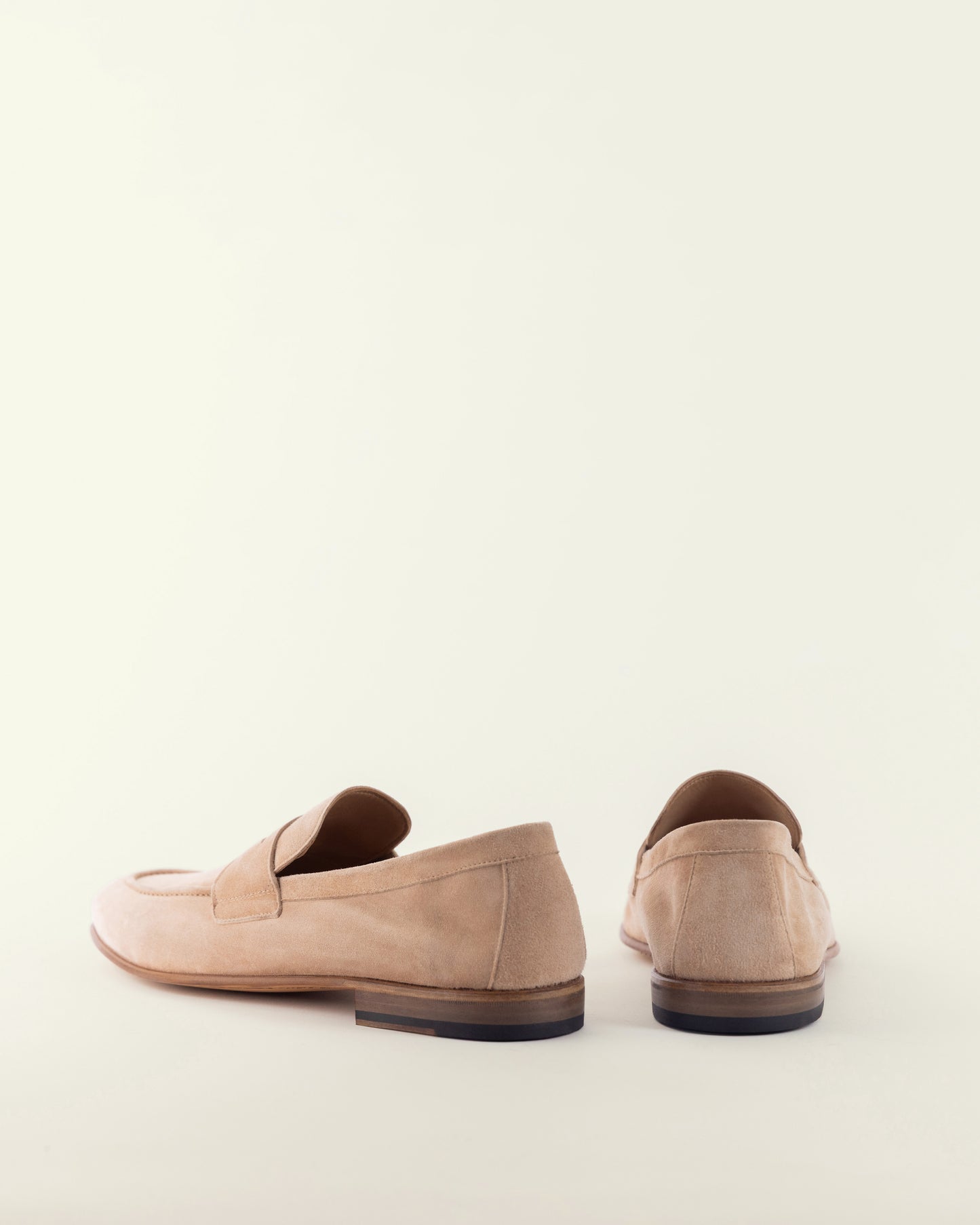 Sand Kid Suede Penny Loafer