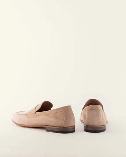 Sand Kid Suede Penny Loafer