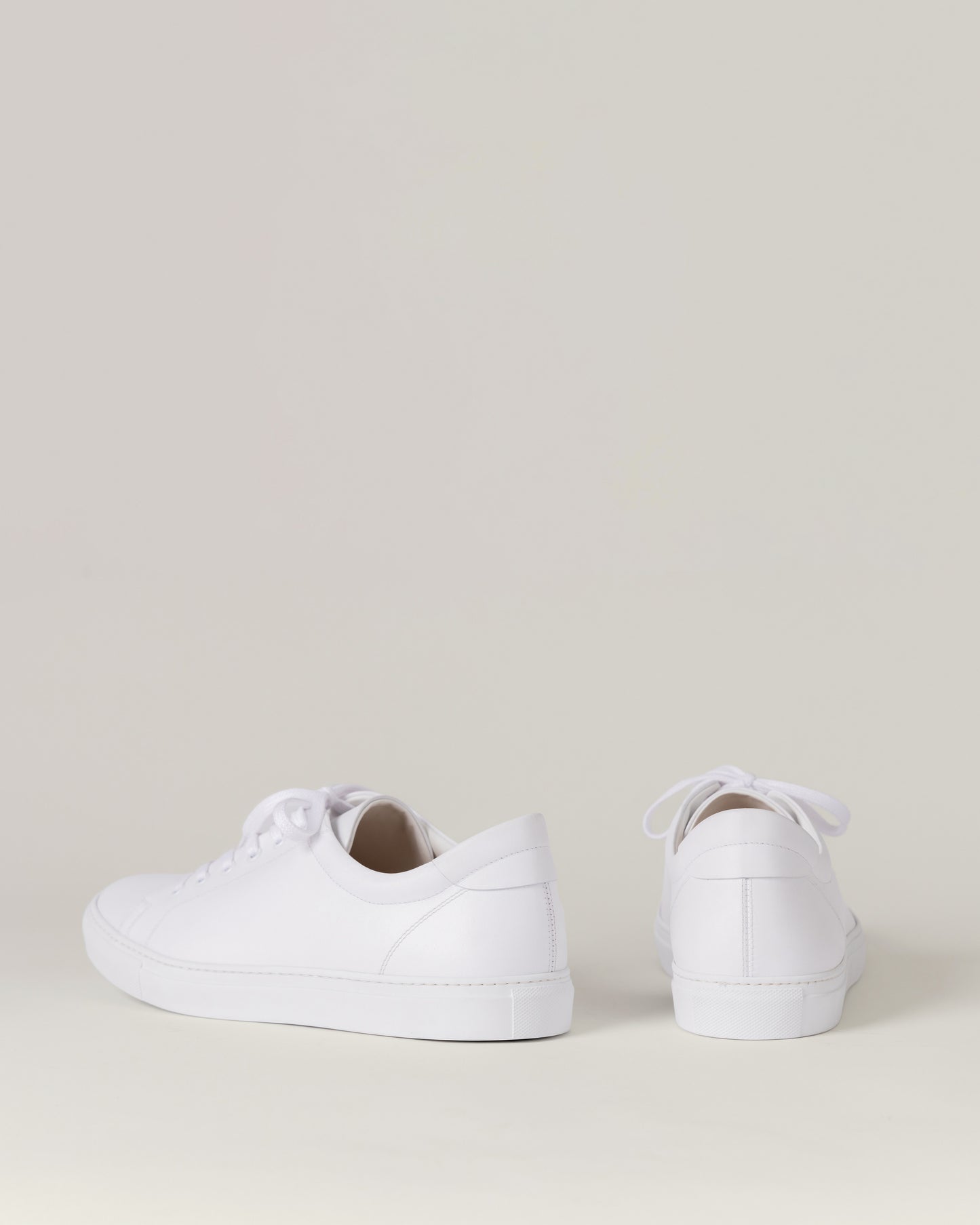 White Leather Sneaker