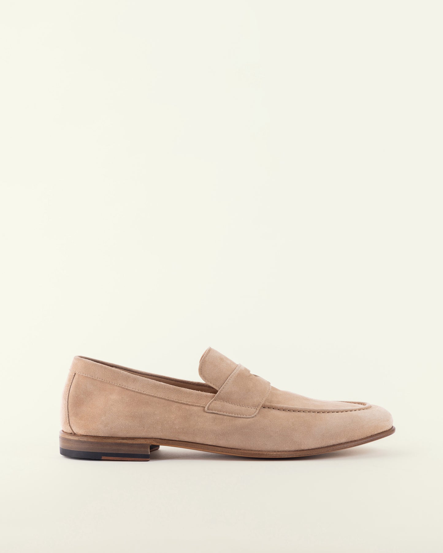 Sand Kid Suede Penny Loafer