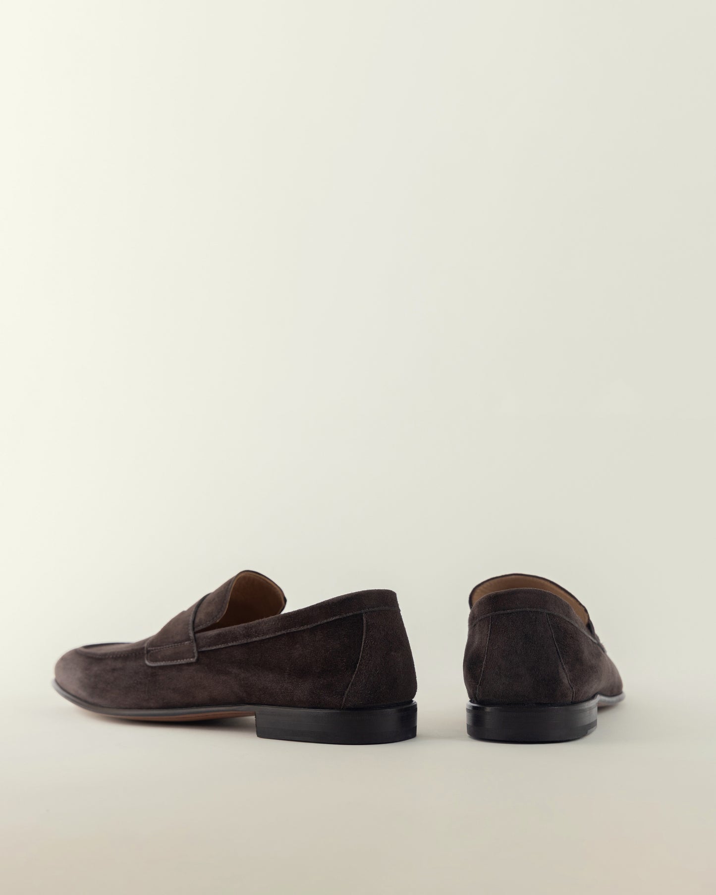 Testa di Moro (Espresso) Kid Suede Penny Loafer