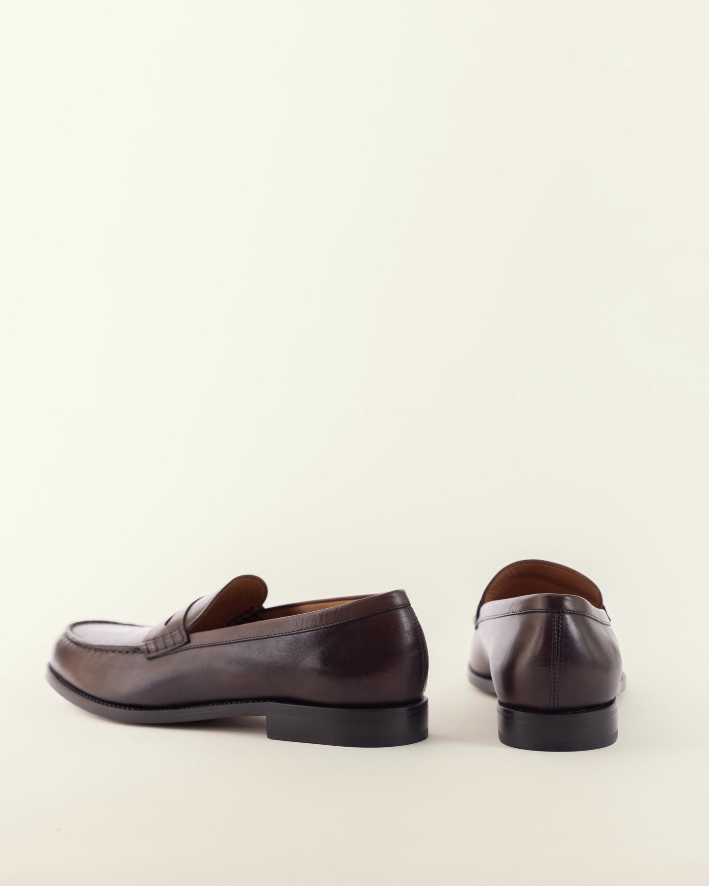 Testa di Moro Leather Penny Loafer