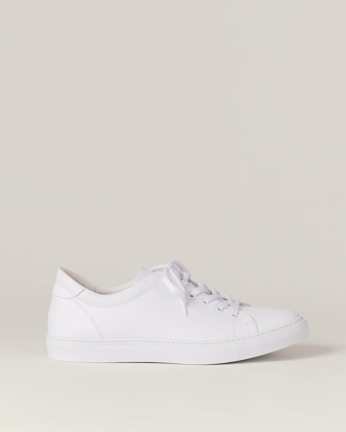 White Leather Sneaker