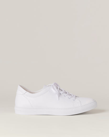 White Leather Sneaker