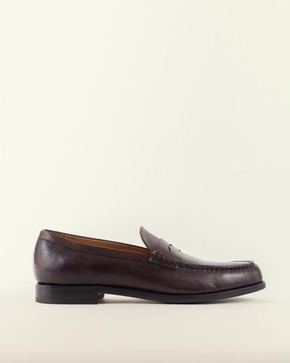 Testa di Moro Leather Penny Loafer